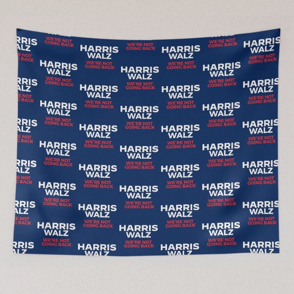 Item preview, HARRIS WALZ - We're Not Going Back designed and sold by partyfarty.