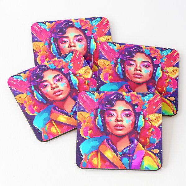 Item preview, Funky Lady Digital Artwork designed and sold by Health And Fitness Posts e-Store.