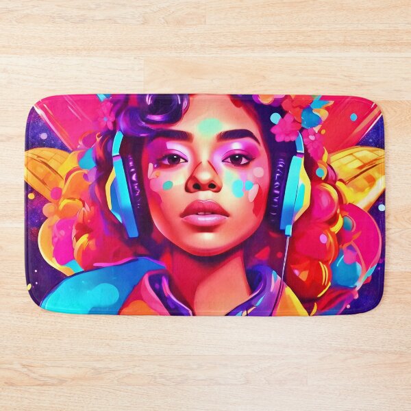 Item preview, Funky Lady Digital Artwork designed and sold by Health And Fitness Posts e-Store.