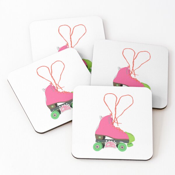 Item preview, pink roller skate  designed and sold by Sophia U.