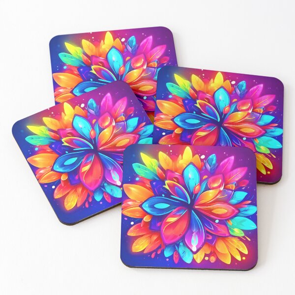 Item preview,  Psychedelic Flower Artwork designed and sold by Health And Fitness Posts e-Store.