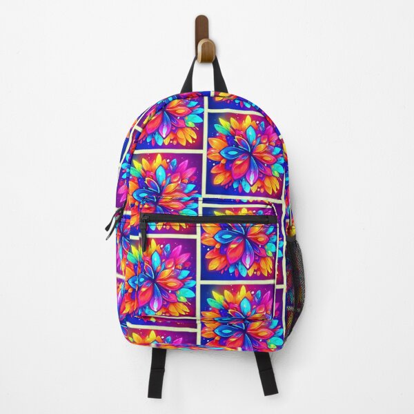 Item preview, Psychedelic Flower Artwork designed and sold by Health And Fitness Posts e-Store.