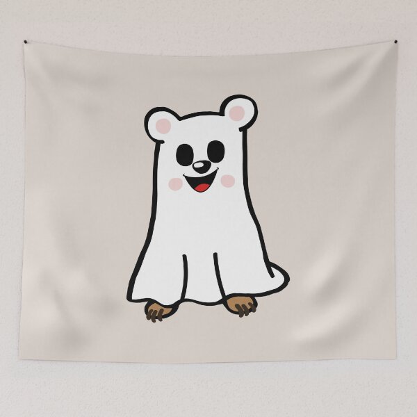 Item preview, Cute Ghost Bear designed and sold by Claustronautas.