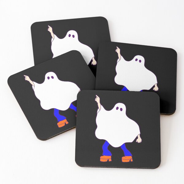 Item preview, 1970s disco halloween ghost groovy  designed and sold by Gossip Rag.