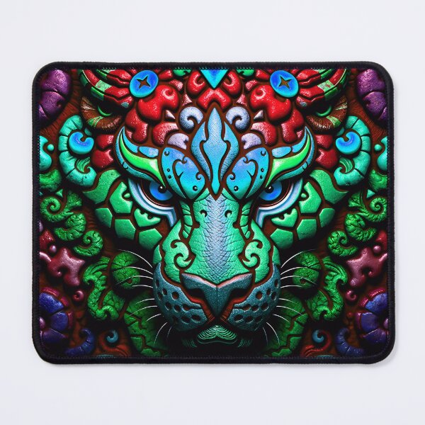 Item preview, Abstract Fantasy Tiger Animal Skin Pattern Design designed and sold by TheArtOfPat.
