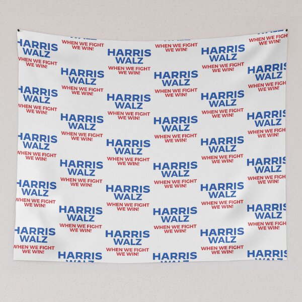 Item preview, When We Fight We Win - HARRIS WALZ designed and sold by partyfarty.