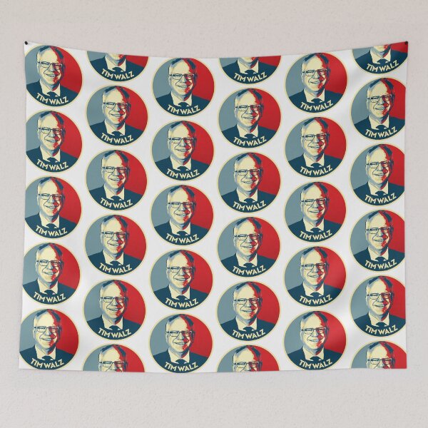 Item preview, TIM WALZ - Hope 2024 designed and sold by partyfarty.