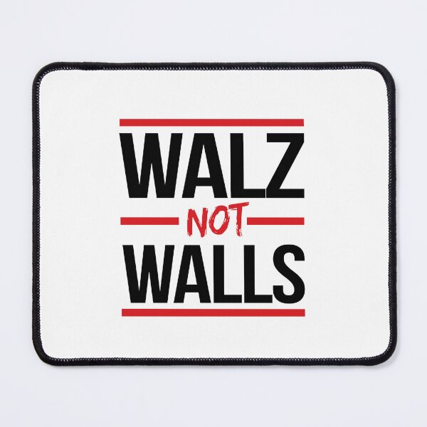 Item preview, WALZ NOT WALLS - HARRIS WALZ 2024 designed and sold by partyfarty.