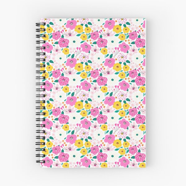 Item preview, Seamless floral fashion pattern. Botanical pink flowers spring texture for fabric designed and sold by anatim33.