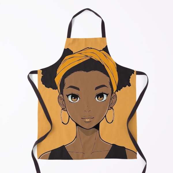 Item preview, Barbadian woman, portrait | Anime style designed and sold by ComicsFactory.