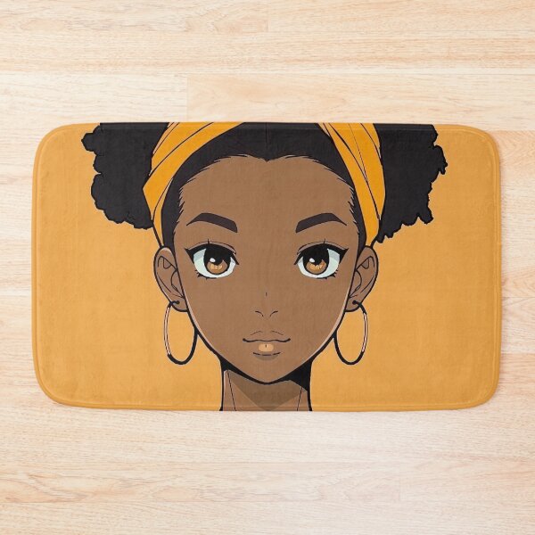Item preview, Barbadian woman, portrait | Anime style designed and sold by ComicsFactory.