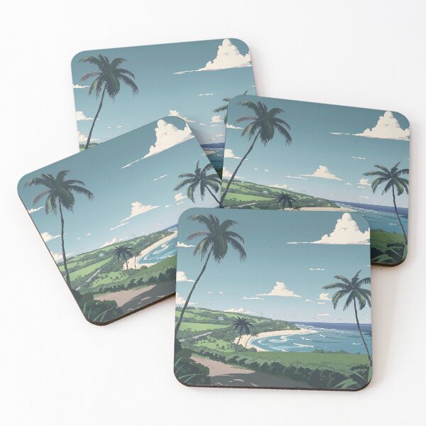 Item preview, Barbados landscape | Anime style designed and sold by ComicsFactory.