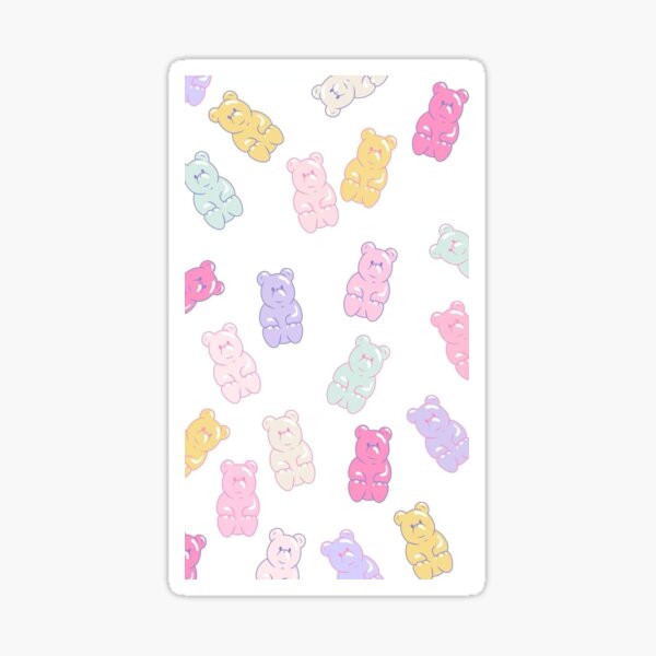Vista previa del artículo con la obra «Ositos de gomita», diseñado y vendido por Amoricoo.