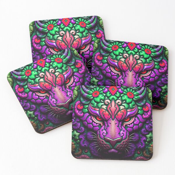 Item preview, Abstract Fantasy Tiger Animal Skin Pattern Design designed and sold by TheArtOfPat.