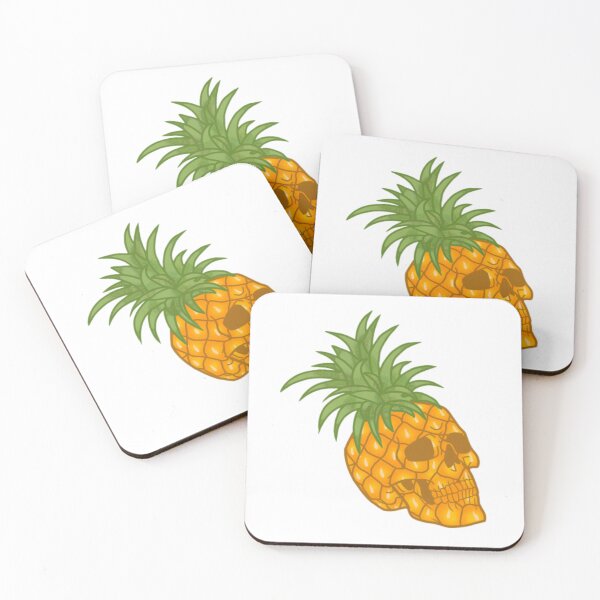Item preview, Pineapple skull designed and sold by Artistkhg.