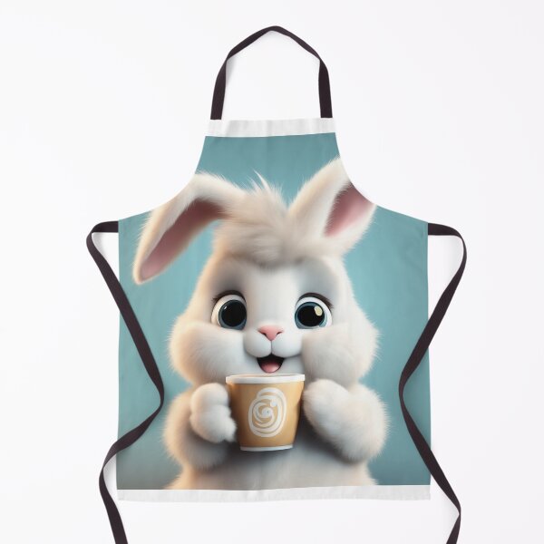 Item preview, Cute Rabbit Sleepy Holding Coffee Cartoon Vector Icon designed and sold by hjian8219.
