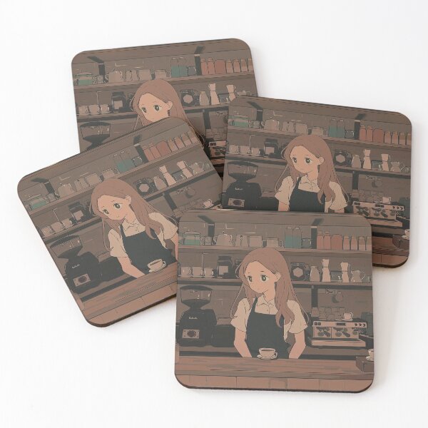 Item preview, Barista | Anime style designed and sold by ComicsFactory.