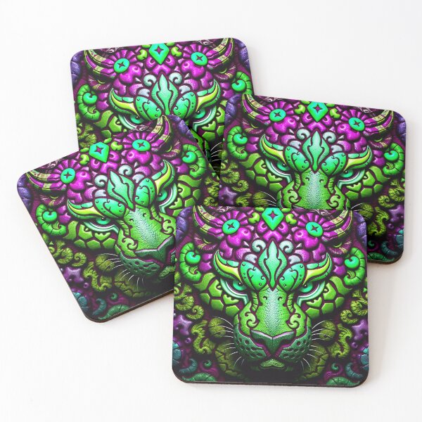 Item preview, Abstract Fantasy Tiger Animal Skin Pattern Design designed and sold by TheArtOfPat.