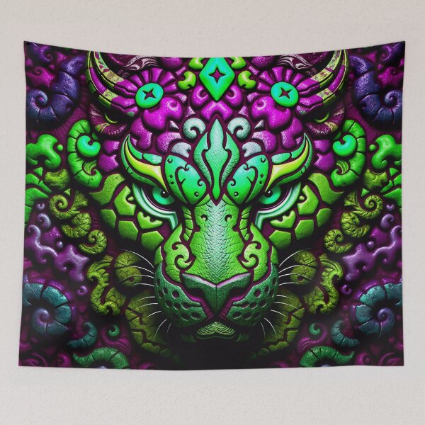 Item preview, Abstract Fantasy Tiger Animal Skin Pattern Design designed and sold by TheArtOfPat.