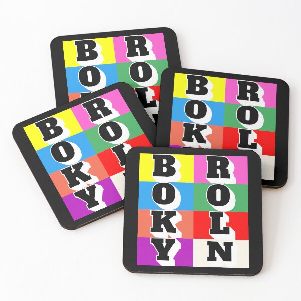 Item preview, Brooklyn - Typography Pattern designed and sold by signshirtz.