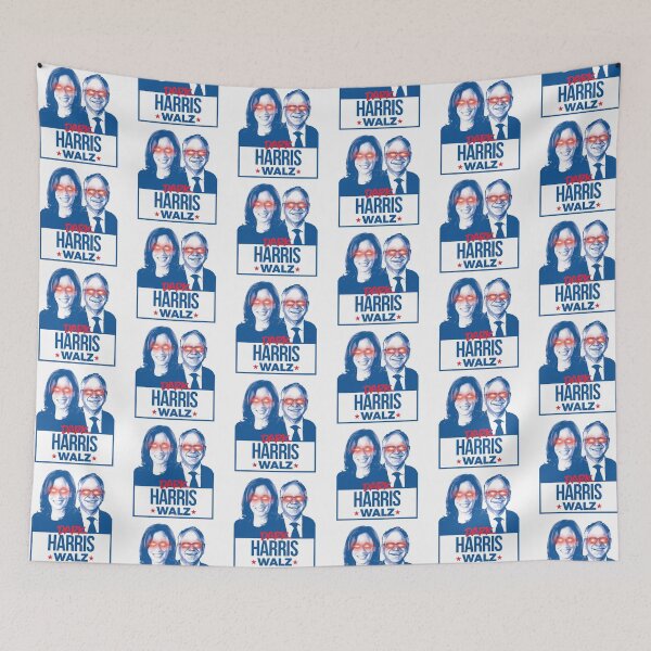 Item preview, Dark Harris Walz 2024 designed and sold by partyfarty.