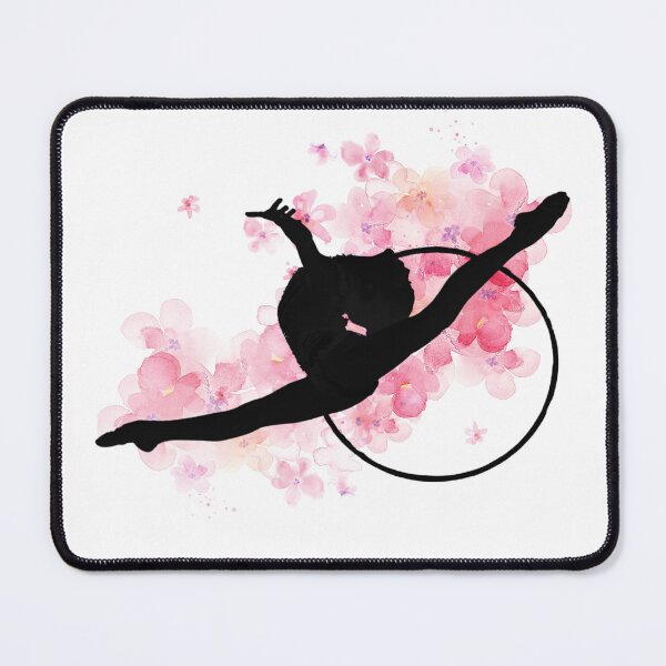 Item preview, Rhythmic Gymnastics Leap with Hoop designed and sold by DSurwill.