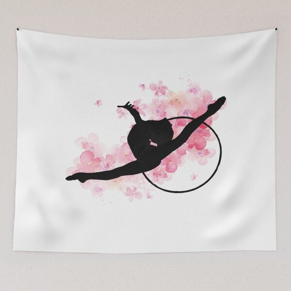 Item preview, Rhythmic Gymnastics Leap with Hoop designed and sold by DSurwill.