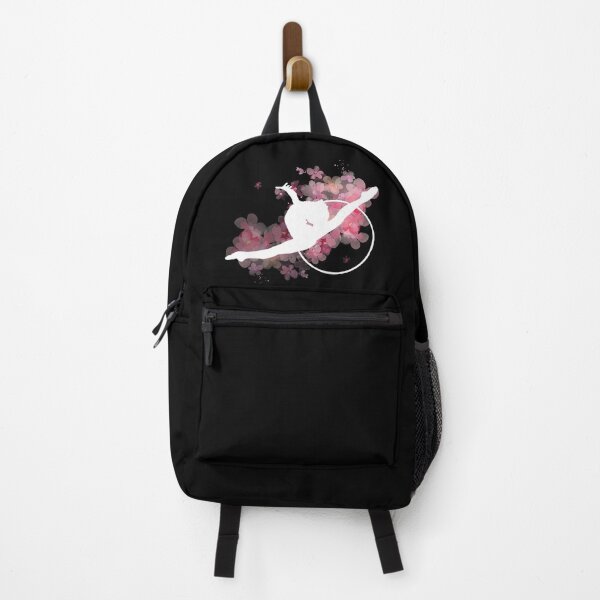 Item preview, Rhythmic Gymnastics Leap with Hoop White designed and sold by DSurwill.
