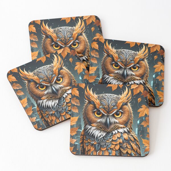 Item preview, Autumn Owl, Ai Generated Art  designed and sold by ACC .