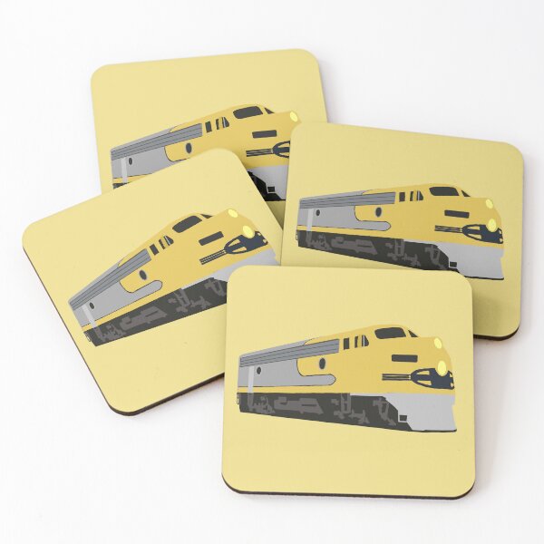 Item preview, Yellow Atchison Topeka And Santa Fe F7 designed and sold by RailroadShirts.