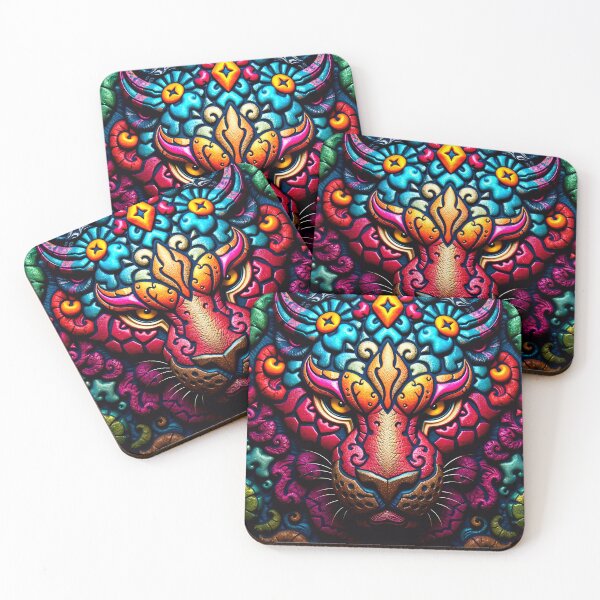 Item preview, Abstract Fantasy Tiger Animal Skin Pattern Design designed and sold by TheArtOfPat.