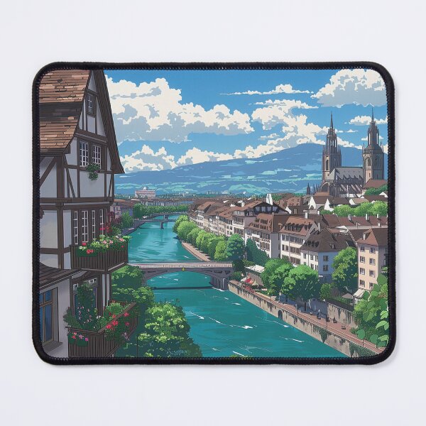 Item preview, Basel, city | Anime style designed and sold by ComicsFactory.