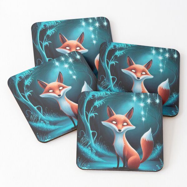 Item preview, CoWhimsical Fox. Fantasy cute fox, magical forest, enchanting woodland, vintage foxpy of Whimsical Fox. Fantasy cute fox, magical forest, enchanting woodland, vintage fox designed and sold by FoxVibes.