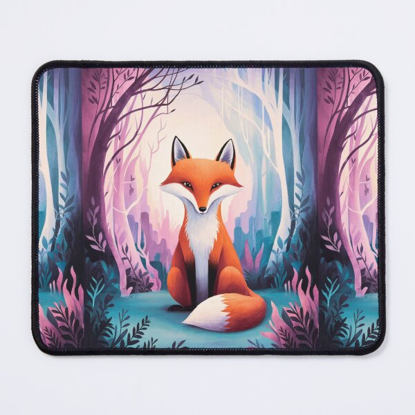 Item preview, Whimsical Fox. Fantasy cute fox, magical forest, enchanting woodland, vintage fox designed and sold by FoxVibes.