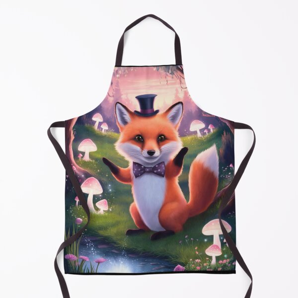 Artikelvorschau, Wunderlicher Fuchs. Niedlicher Fantasiefuchs, magischer Wald, zauberhaftes Waldland, Vintage-Fuchs entworfen und verkauft von FoxVibes.