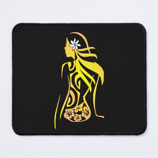 Item preview, VIRGO - Zodiac (orange - Polynesian style) designed and sold by Nesian-Tahiti.