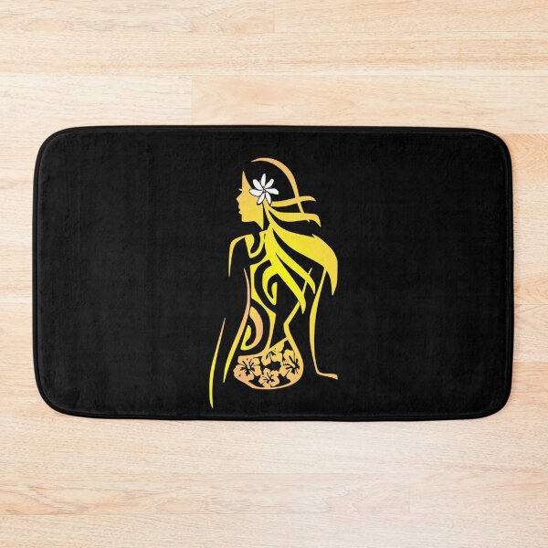 Item preview, VIRGO - Zodiac (orange - Polynesian style) designed and sold by Nesian-Tahiti.