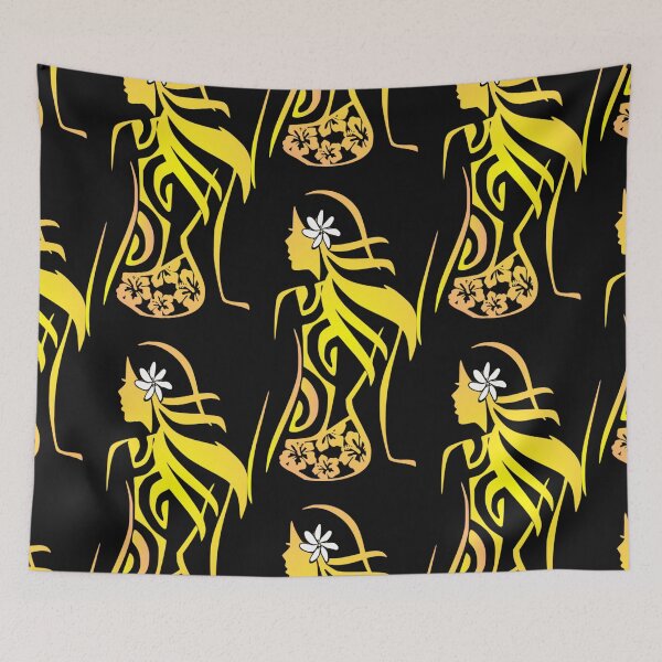 Item preview, VIRGO - Zodiac (orange - Polynesian style) designed and sold by Nesian-Tahiti.