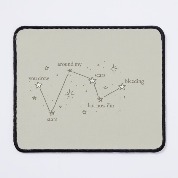 Item preview, stars around my scars (cardigan - taylor swift) designed and sold by Manda Creates.