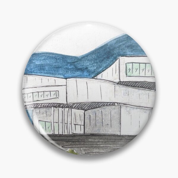 Item preview, Maxxi Museum Watercolor Illustration  designed and sold by kriti130.