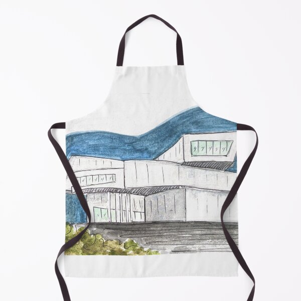 Item preview, Maxxi Museum Watercolor Illustration designed and sold by kriti130.