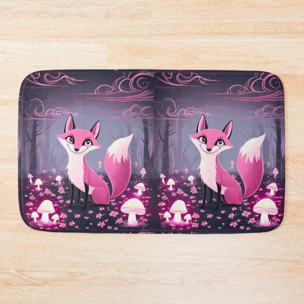 Item preview, Whimsical Fox. Fantasy cute fox, magical forest, enchanting woodland, vintage fox designed and sold by FoxVibes.