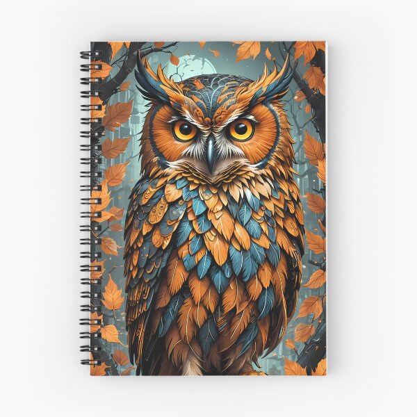 Item preview, Autumn Owl, Ai Generated Art  designed and sold by ACC .