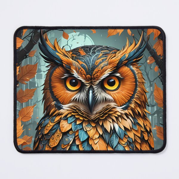 Item preview, Autumn Owl, Ai Generated Art designed and sold by ACC .