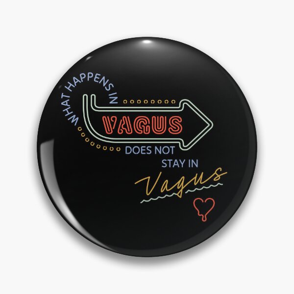 Item preview, What Happens in Vagus Does Not Stay in Vagus (heart icon) designed and sold by sarahwlongcovid.