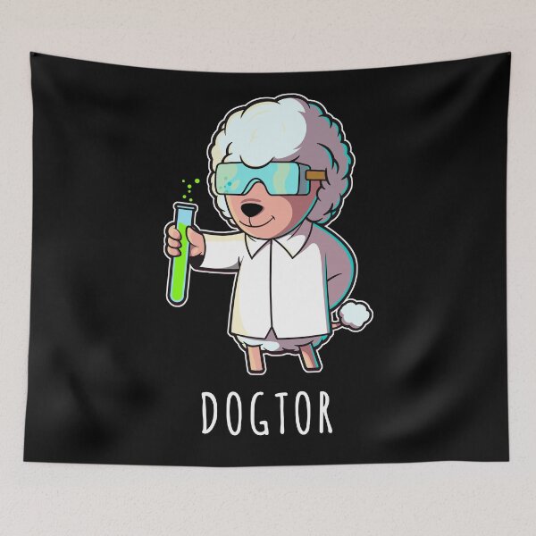 Item preview, Dogtor (on dark colors) designed and sold by messy-nessie.