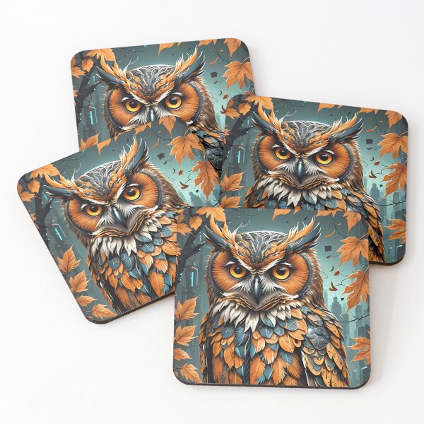 Item preview, Autumn Owl, Ai Generated Art  designed and sold by ACC .