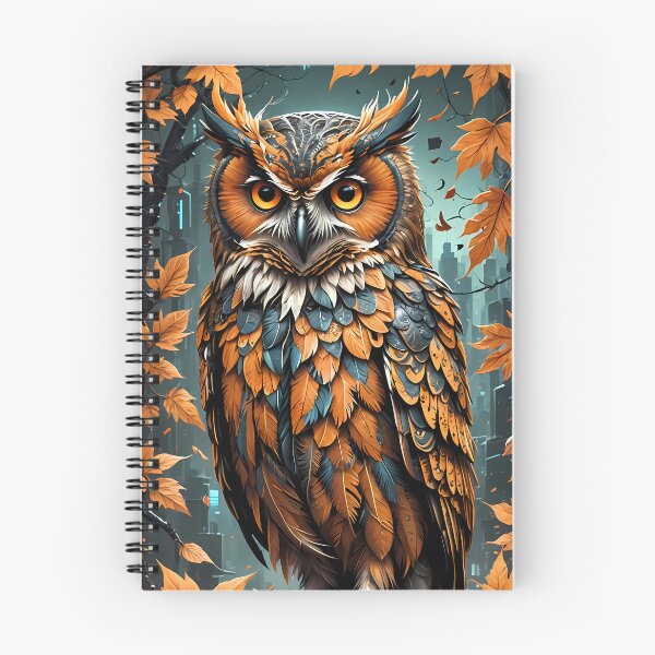 Item preview, Autumn Owl, Ai Generated Art  designed and sold by ACC .