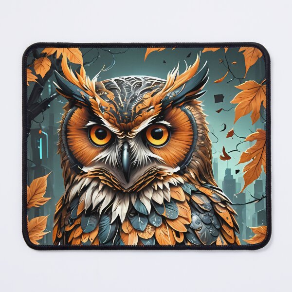 Item preview, Autumn Owl, Ai Generated Art designed and sold by ACC .