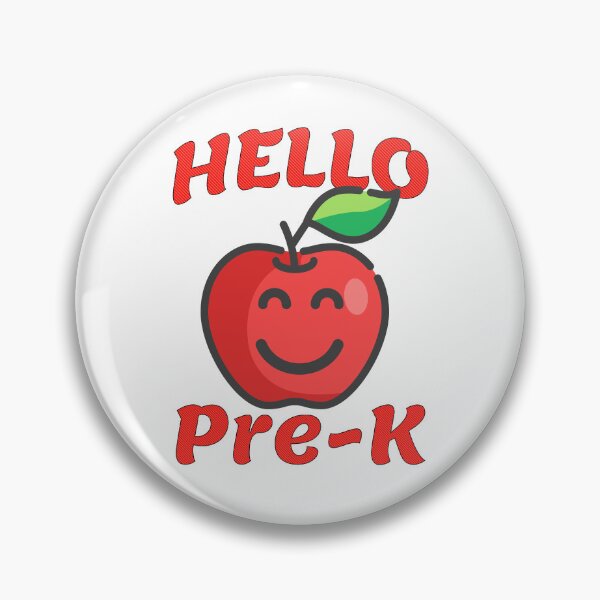 Item preview, Hello Pre-K _Red Apple designed and sold by NuttySqueaky.
